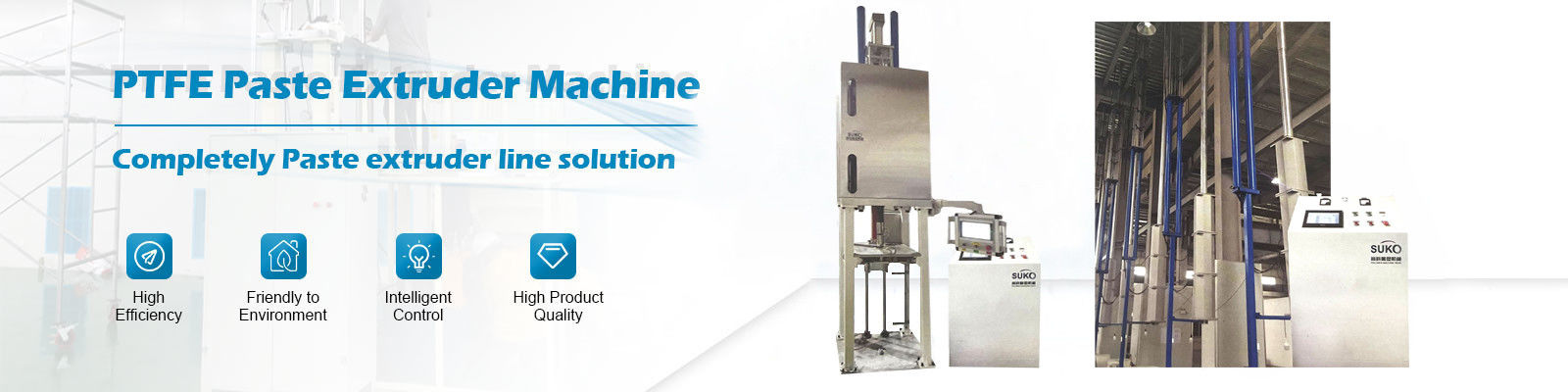 Extrudeuse à rouleaux en PTFE